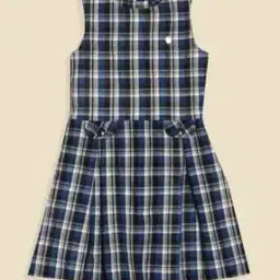 allen solly Girls Checks Dress-picture-2