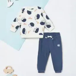 max Boys Cotton Printed Joggers Set-picture-12