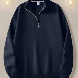 fashion and youth Men Regular Fit Sweatshirt with Full Sleeves-picture-5