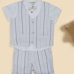 pantaloons baby Cotton Stripes Set-picture-29