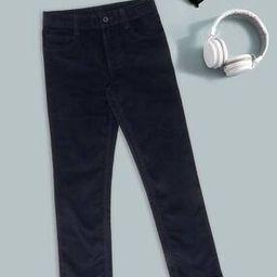 pantaloons junior Boys Mid-Rise Slim Fit Trousers-picture-0