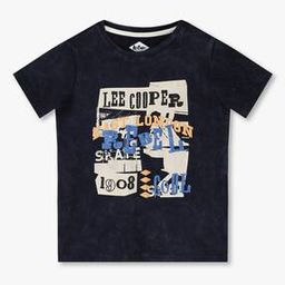 lee cooper Boys Graphic Print Regular Fit Round-Neck T-Shirt-picture-1