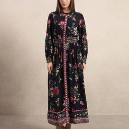vero moda Women Floral Print Fit & Flare Dress-picture-24