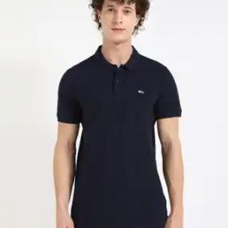 Men S25 Patterned Slim Fit Cotton Polo T-Shirt-image-73