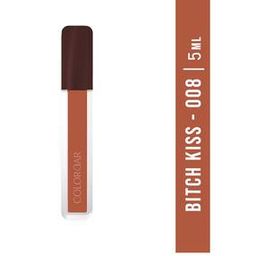 Power Kiss Matte Transferproof Lip Color - 008 Bitch Kiss-10