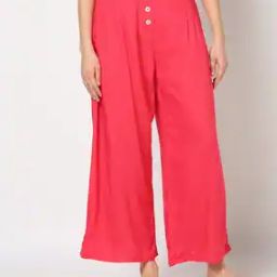 Women High-Rise Relaxed Fit Palazzos-picture-37