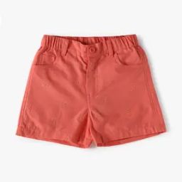 Girls Embroidered Regular Fit Shorts-image-69
