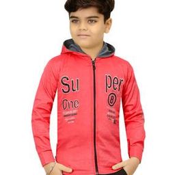 Typographic Print Hooded Jacket-picture-5