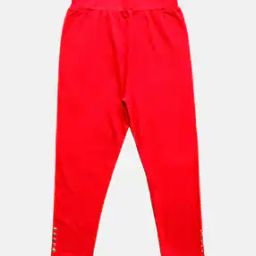 Girl Mid-Calf Length Leggings with Elasticated Waist-image-61