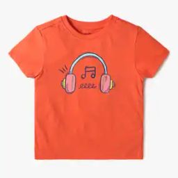 Girls Graphic Print Relaxed Fit Crew-Neck T-Shirt-image-73