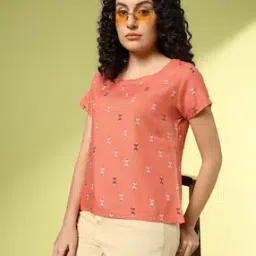 Women Printed Relaxed Fit Top-image-42
