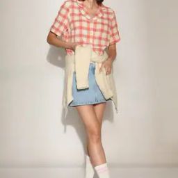 Women Checked Regular Fit Cotton Shirt-image-67