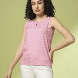 Women Printed Relaxed Fit Top-image-2