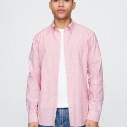 Men Striped Regular Fit Cotton Shirt with Patch Pocket-image-95