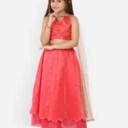 Embellished 3-Piece Lehenga Choli Set-image-53