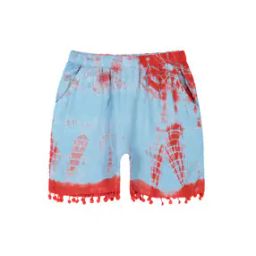 Tie & Dye Shorts with Elasticated Waist-picture-24