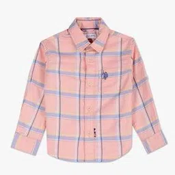 u.s. polo assn. Boys Checked Regular Fit Shirt-picture-43