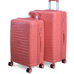 Pack of 2 Striped Trolley Bags-14