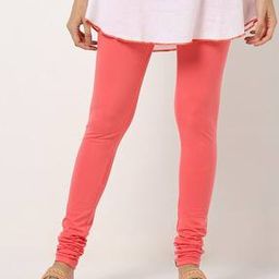 Mid-Rise Leggings with Elasticated Waist-image-98
