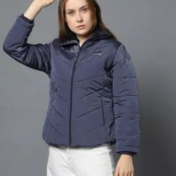 Women Quilted Regular Fit Jacket-image-46