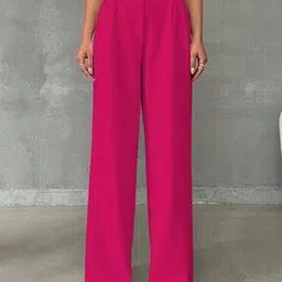 leia Women Relaxed Fit Pleat-Front Pants-picture-3
