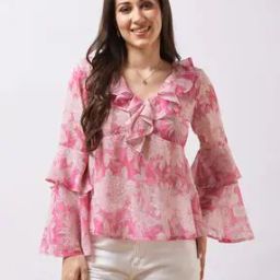 globus Women Regular Fit Top-picture-3
