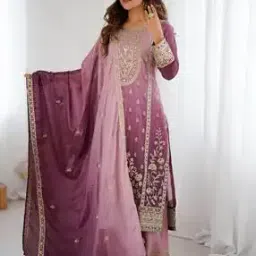 tanuka Women Embroidered Straight Kurta Suit Set -picture-6