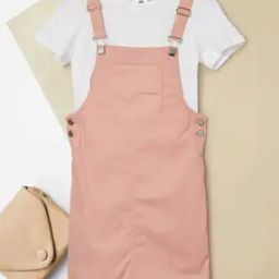 max Girls Pinafore Dress with T-Shirt-picture-49