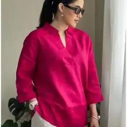 Women Regular Fit A-Line Tunic-image-5