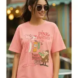 fabflee x ag Women Graphic Print Regular Fit Crew-Neck T-Shirt-picture-32