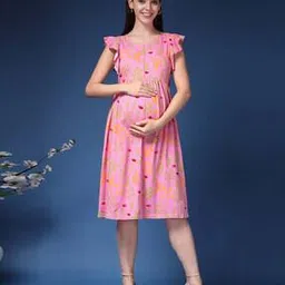zelena Women Floral Shirt Dress-picture-34
