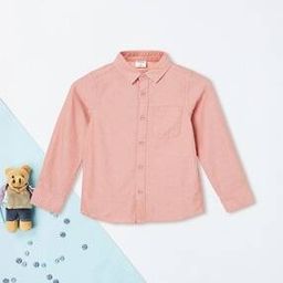 max Boys Cotton  Stylised Fit Shirt-picture-1