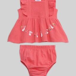 nauti nati Baby Graphic Frock Sets-picture-11