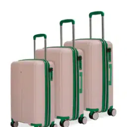 united colors of benetton Men Set of 3 Hard Body Trolley Bags with TSA Lock-picture-38