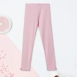 max Girls Basic Plain Leggings-picture-45