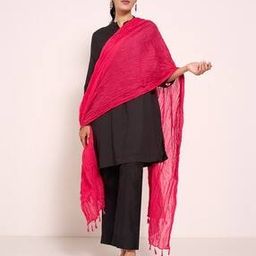 rangmanch by pantaloons Women Dupatta with Tassels-picture-6