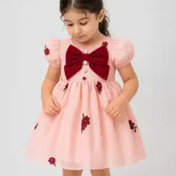 thoillling Girls Embroidered Fit & Flare Dress-picture-38