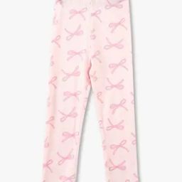 kg frendz Girls Bow Print Basic Leggings-picture-33