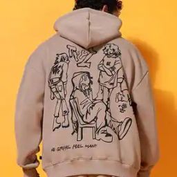 Men Loose Fit Sweatshirt -picture-28