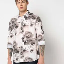 lee cooper Men Floral Print Relaxed Fit Shirt-picture-49
