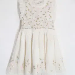 Solid Fit and Flare Dress-image-39