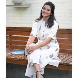 Women Printed Straight Kurta Suit Set-image-5