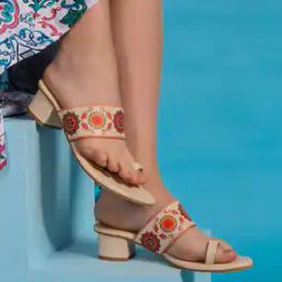 Women Open-Toe Chunky Heeled Sandals-image-69