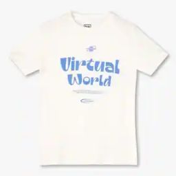 Boys Graphic Print Regular Fit Crew-Neck T-Shirt-image-98