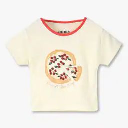Girls Graphic Print Regular Fit Round-Neck T-Shirt-image-54