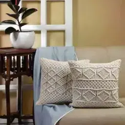 Pack of 2 Handloomed Cushion Cover with Zip-Closure-picture-13