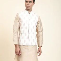 Men Nehru Jacket with Welt Pockets-picture-22