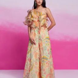 Women Printed Top & Palazzos Co-Ord Set-picture-10