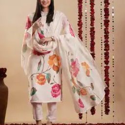 Women Printed Straight Kurta Suit Set-picture-52
