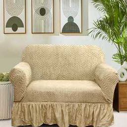 Stretchable 1-Seater Sofa Cover-image-73